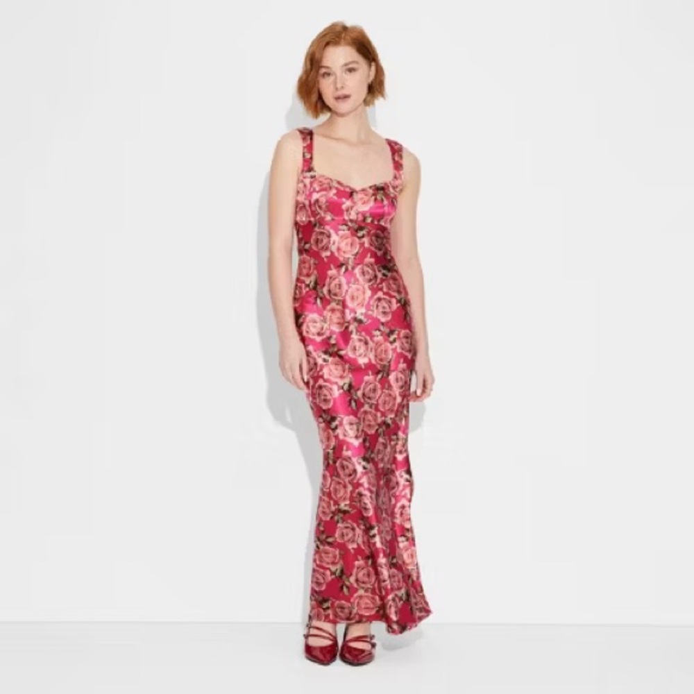 Floral Pink Dress